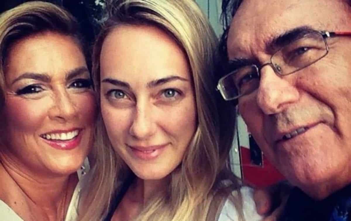 Romina Power e Al Bano, la figlia Cristel Carrisi gli dà il latte davanti a tutti