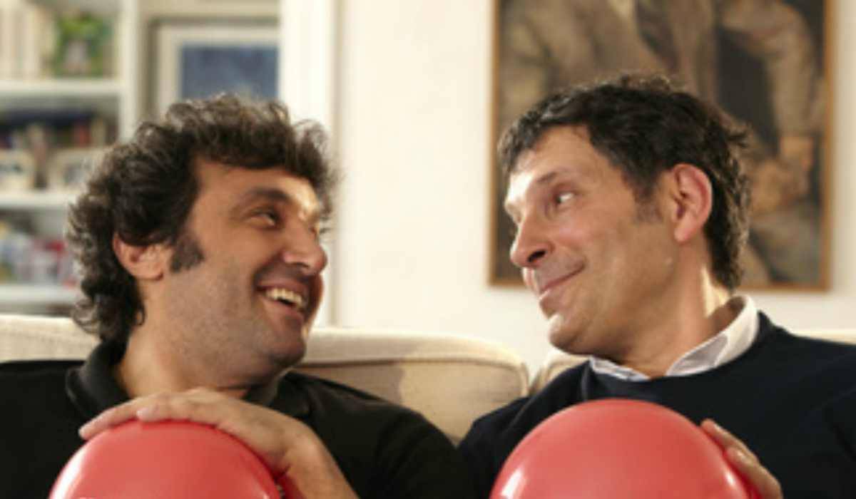 Flavio Insinna e Fabrizio Frizzi