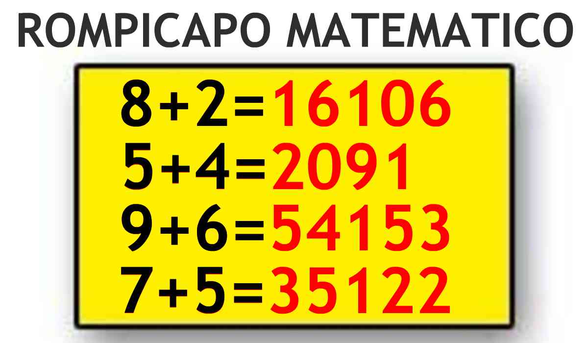 Rompicapo Matematico