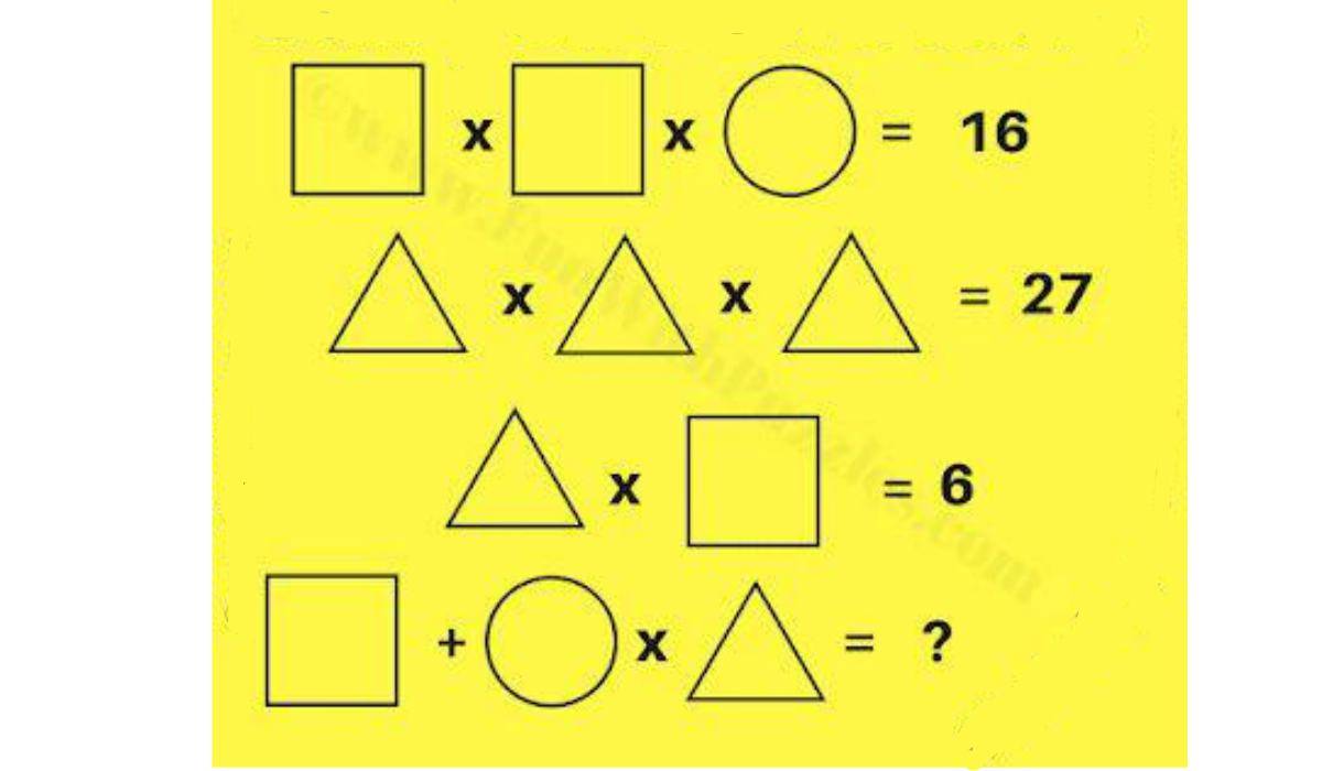 rompicapo matematico geometrico