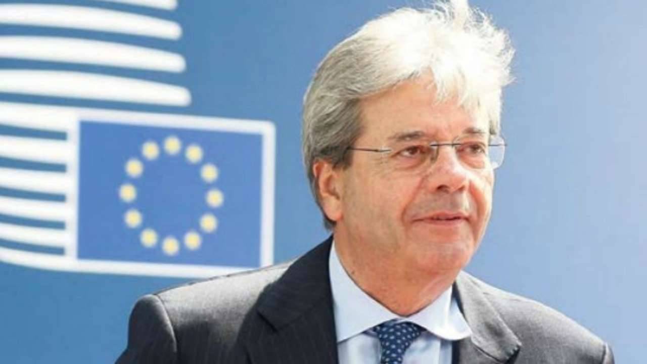 Paolo Gentiloni si esprime prima dell'Eurogruppo