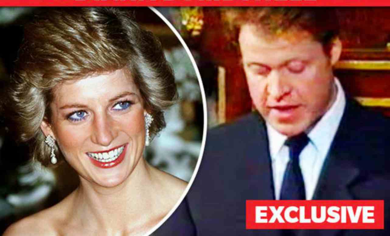 Lady Diana e il fratello Charles