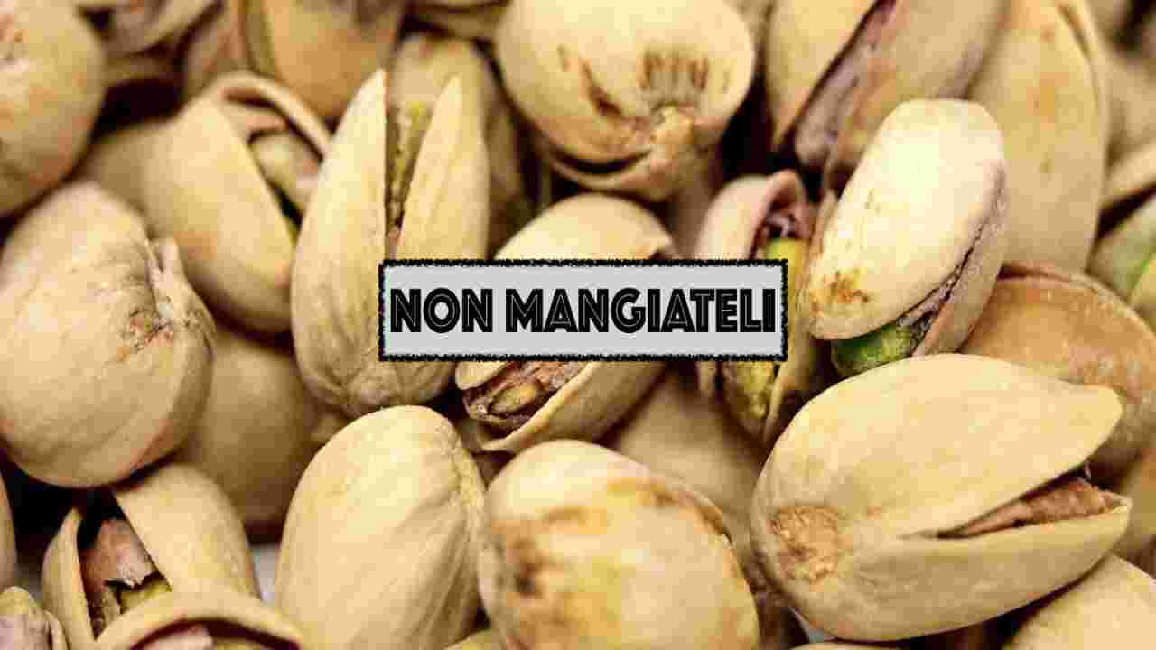 pistacchi contaminati