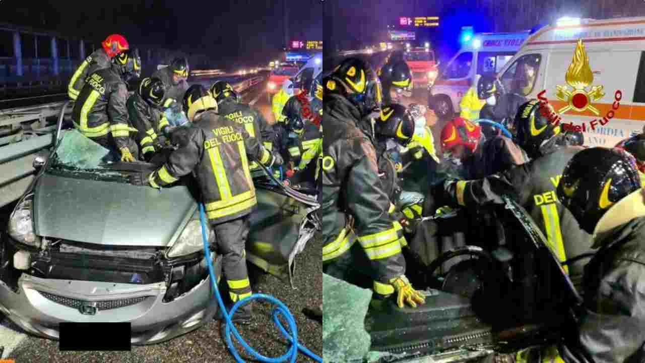 Incidente Rozzano, soccorsi