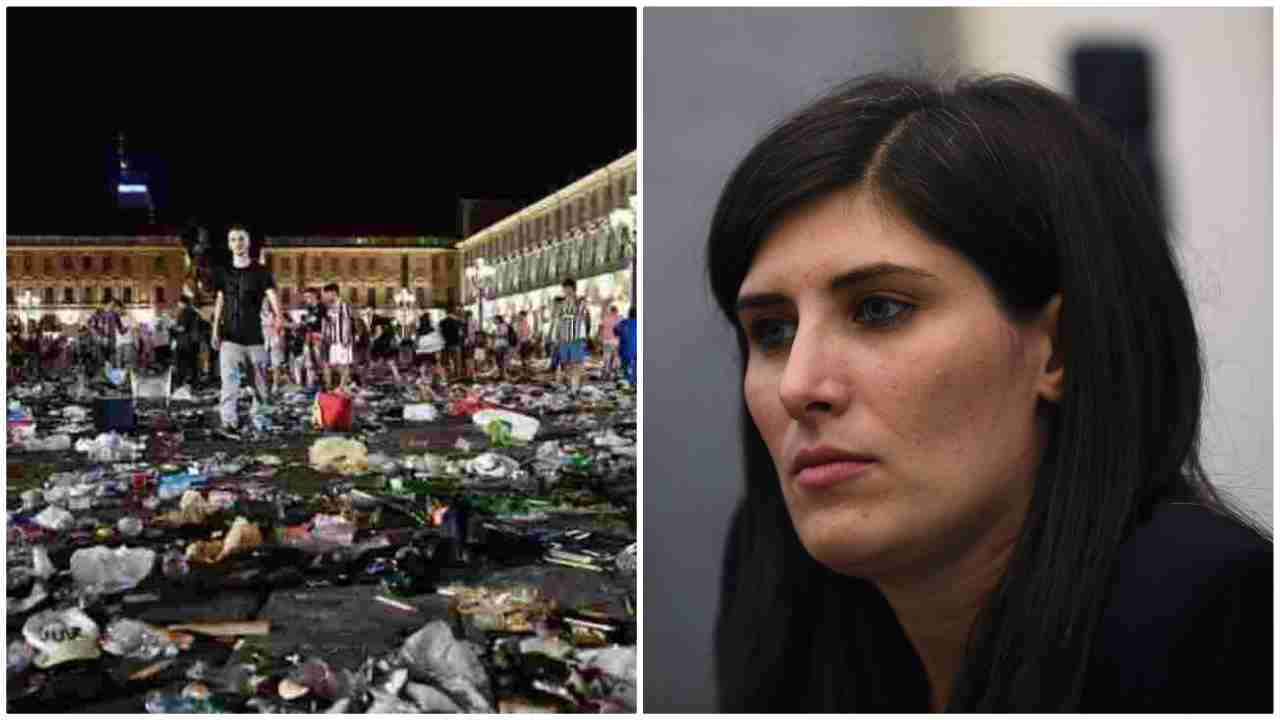 condannata Chiara Appendino fatti piazza San Carlo