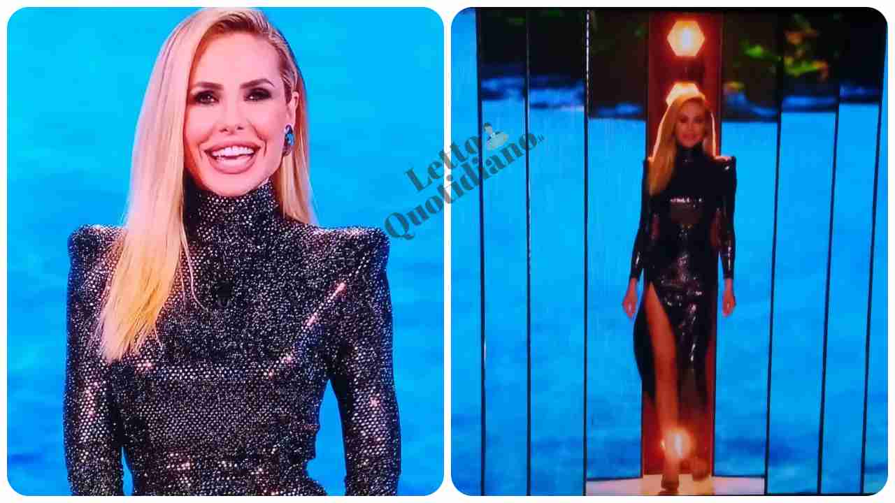 Ilary Blasi look semifinale