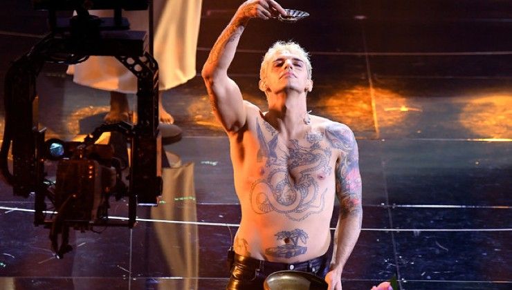 Achille Lauro a Sanremo 2022