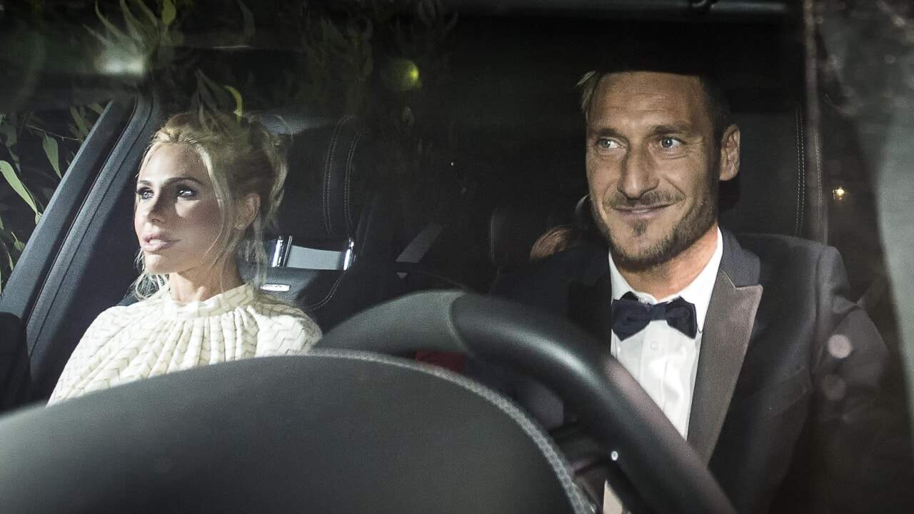 Ilary Blasi e Francesco Totti