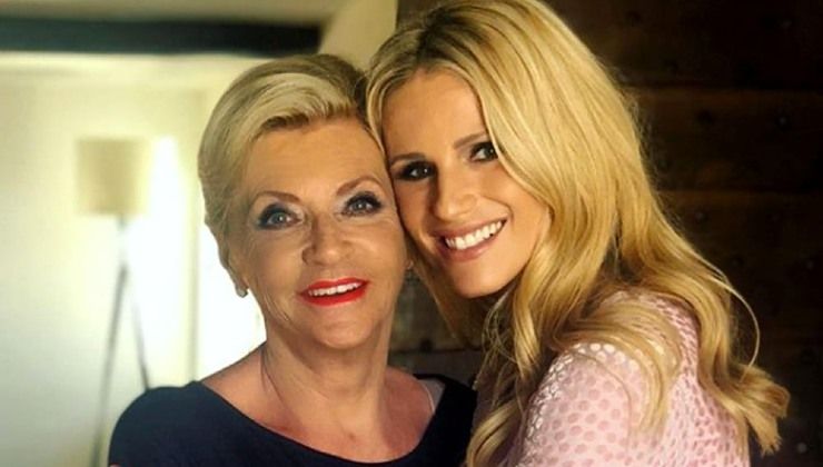 Michelle Hunziker e sua mamma Ineke