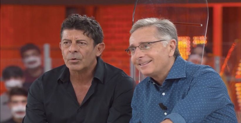 Luca Laurenti e Paolo Bonolis ad Avanti un Altro