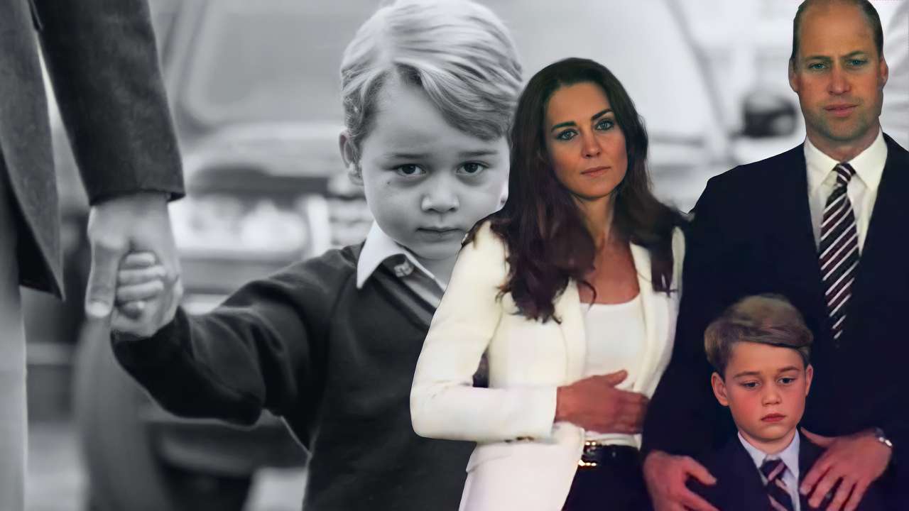 Kate, William e George