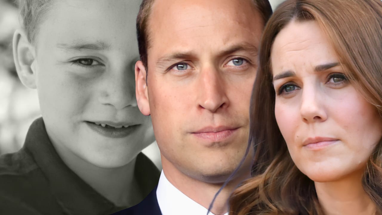 Kate, William e George