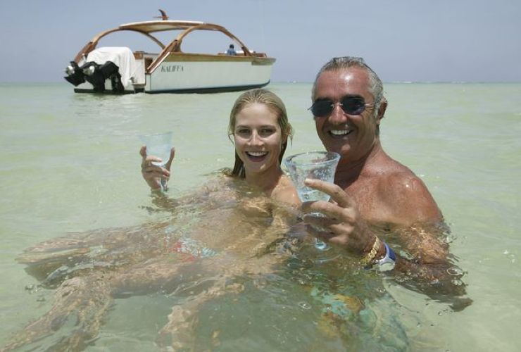 Flavio Briatore e Heidi Klum