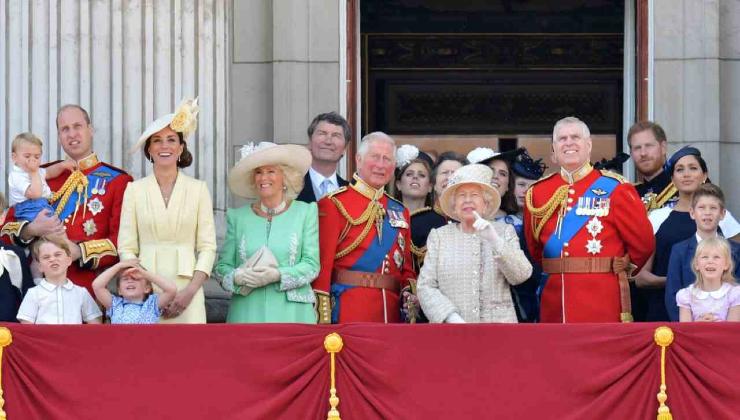 Royal Family a Buckingham Palace