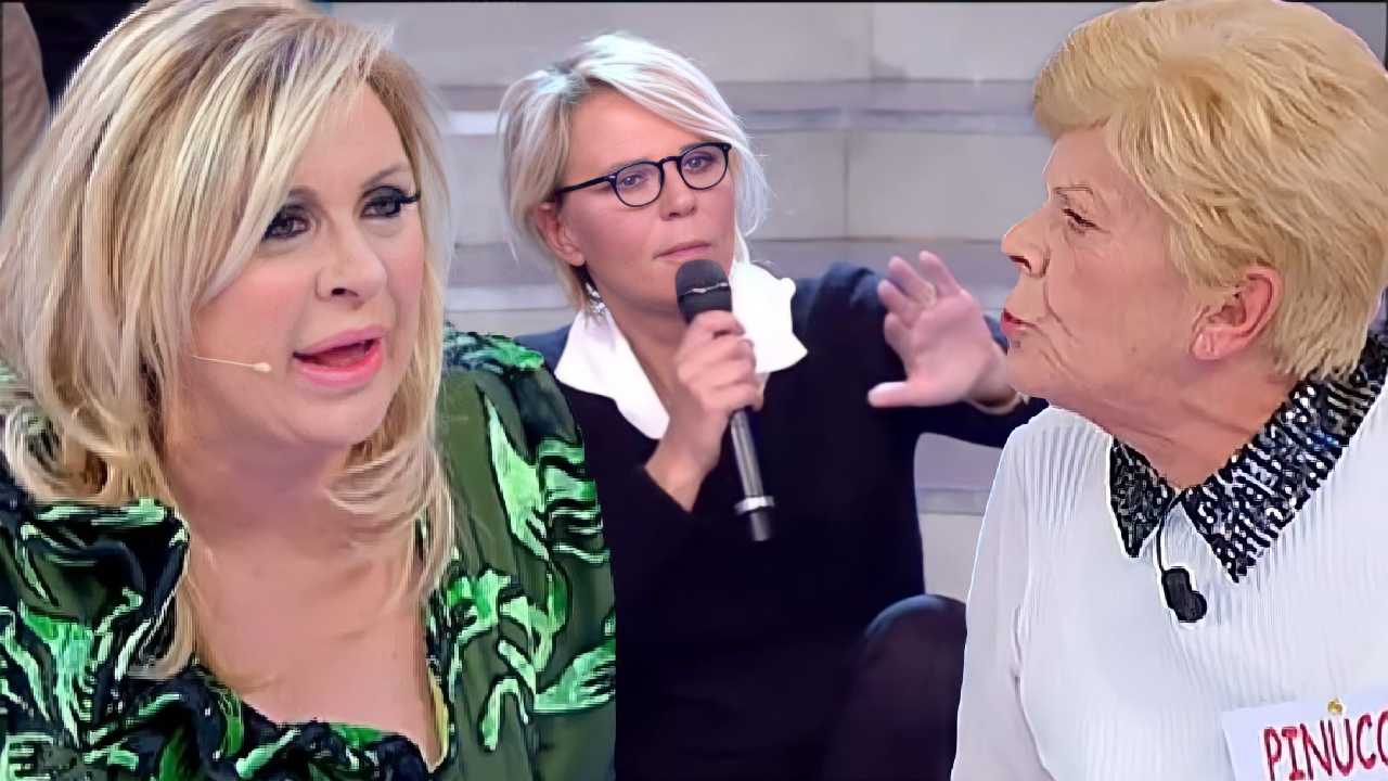 UeD, Tina Cipollari, Maria De Filippi e Pinuccia