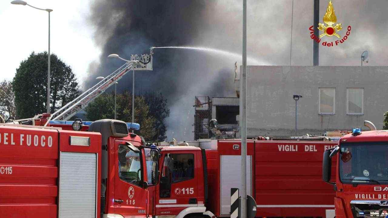 esplosione fabbrica di vernici