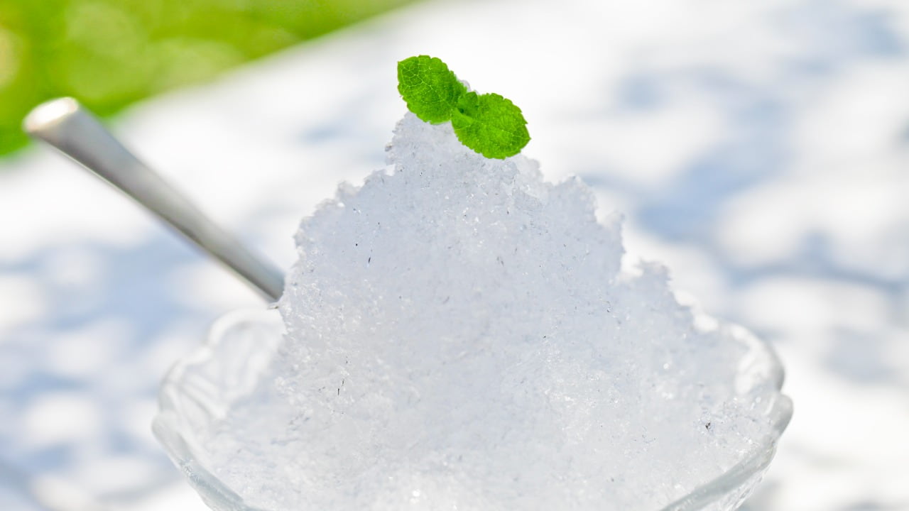 Granita alla menta