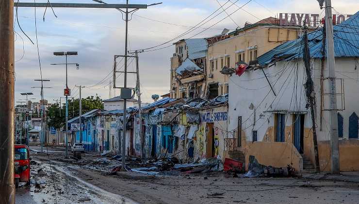 Hotel Hayat colpito dall'attacco in Somalia 